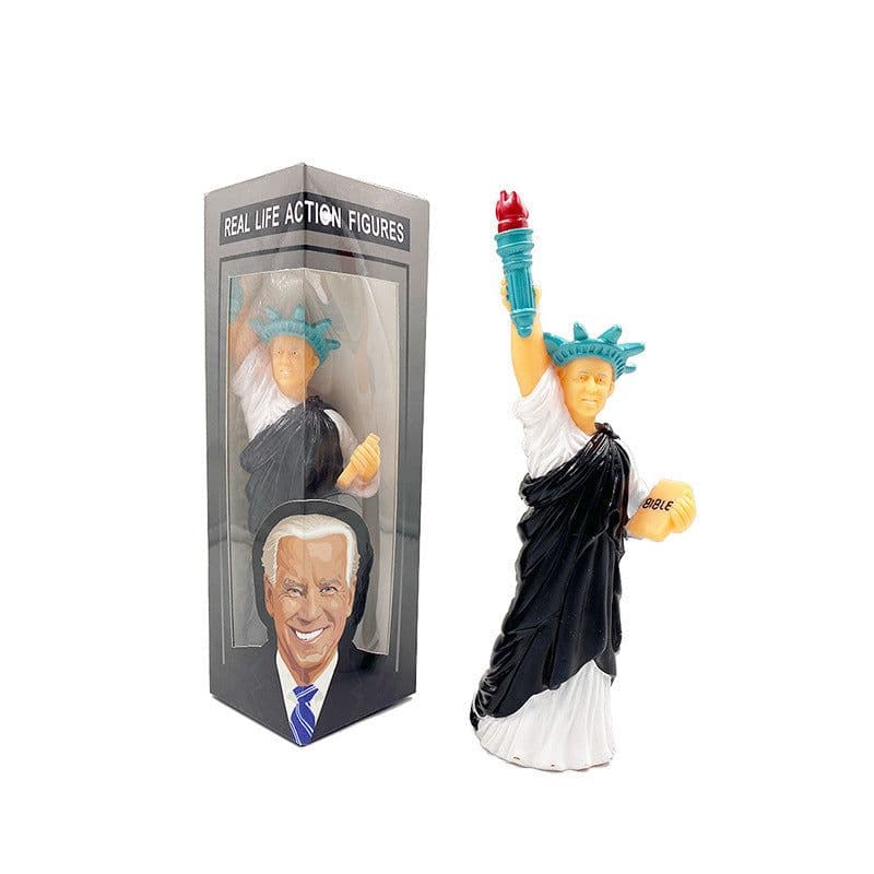image-Joe Biden Statues for Decoration Funny Simulation Figure