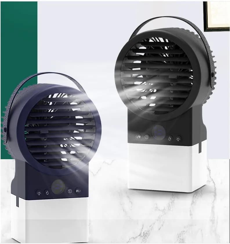 image-Desktop Air-Conditioning Fan With Water And Ice Cooling Fan