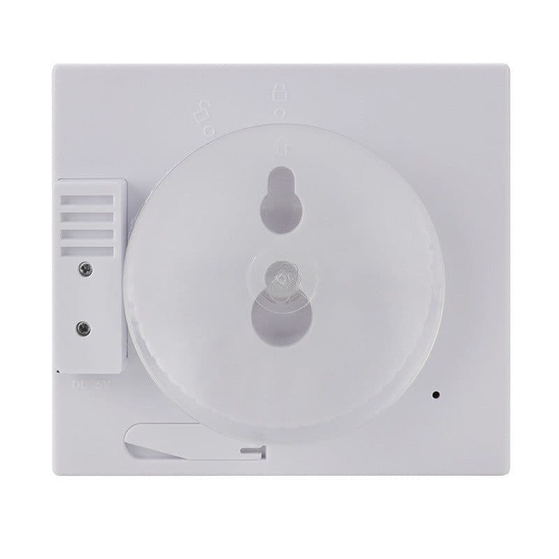 image-LCD Wall Clock Waterproof Bathroom Countdown Temperature Humidity Display Digital Clock Snooze Function Alarm Clock