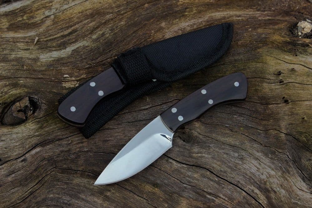 image-Small Straight Knife Outdoor Camping Handmade Knife