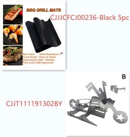 image-American Motorcycle Grill Stainless Steel Frame