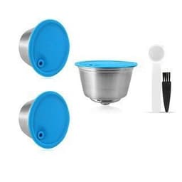 image-Refillable Coffee Capsule For Dolce Gusto Reusable Stainless Steel Filter Cup For Nescafe Cofee Machine Crema Maker