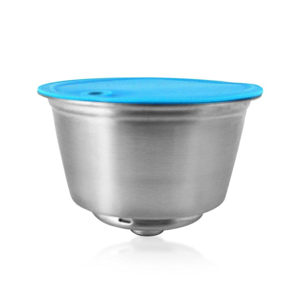 image-Refillable Coffee Capsule For Dolce Gusto Reusable Stainless Steel Filter Cup For Nescafe Cofee Machine Crema Maker