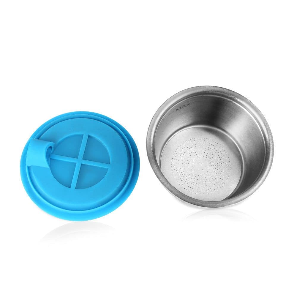 image-Refillable Coffee Capsule For Dolce Gusto Reusable Stainless Steel Filter Cup For Nescafe Cofee Machine Crema Maker