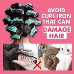 image-Magic Hair Curler Sponge Soft Hair Roller DIY Salon Hair Care Styling Tools Portable Durable Hairstyle Roller