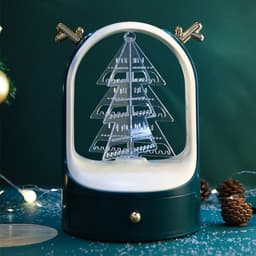 image-Elk Starry Sky Earring Storage Rack Earrings Jewelry Necklace Jewelry Multi-Cell Box Large Capacity Dustproof Display Stand