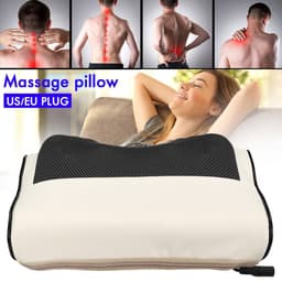 image-Heated Electric Pillow Relax Shoulder Pillow Massage Pillow Neck Massager Infrared Heating Massage Shoulder Heated Fingertip
