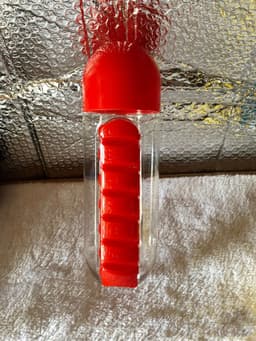 image-Water Bottle With Pillbox Plastic Drink Bottle With Medicine Pills Box Travel 7 Days Drug Organizer Drinking Container