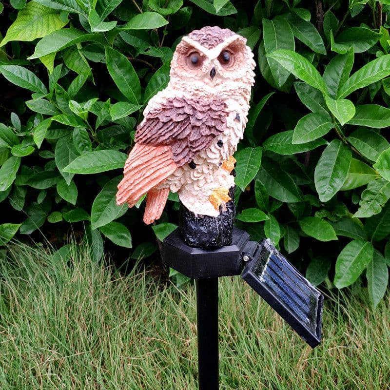 image-Owl Solar Outdoor Garden Courtyard Villa Garden Lawn Plug-In Led Lights