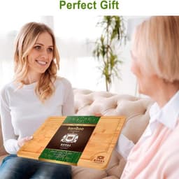 image-Natural Bamboo Cutting Board Environmental Protection Kitchen Utensils Wooden Cutting Board