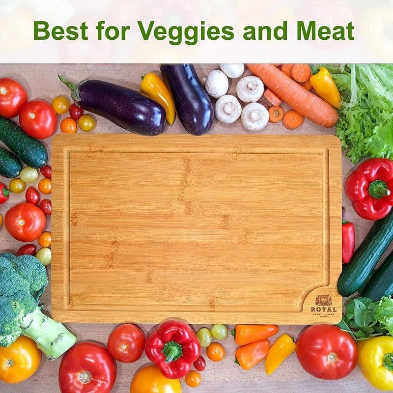 image-Natural Bamboo Cutting Board Environmental Protection Kitchen Utensils Wooden Cutting Board