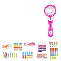 image-Girls Electric Automatic Hair Braid DIY Stylish Braiding Hairstyle Tool Twist Braider Machine Weave Roller Pretend Kids Toys