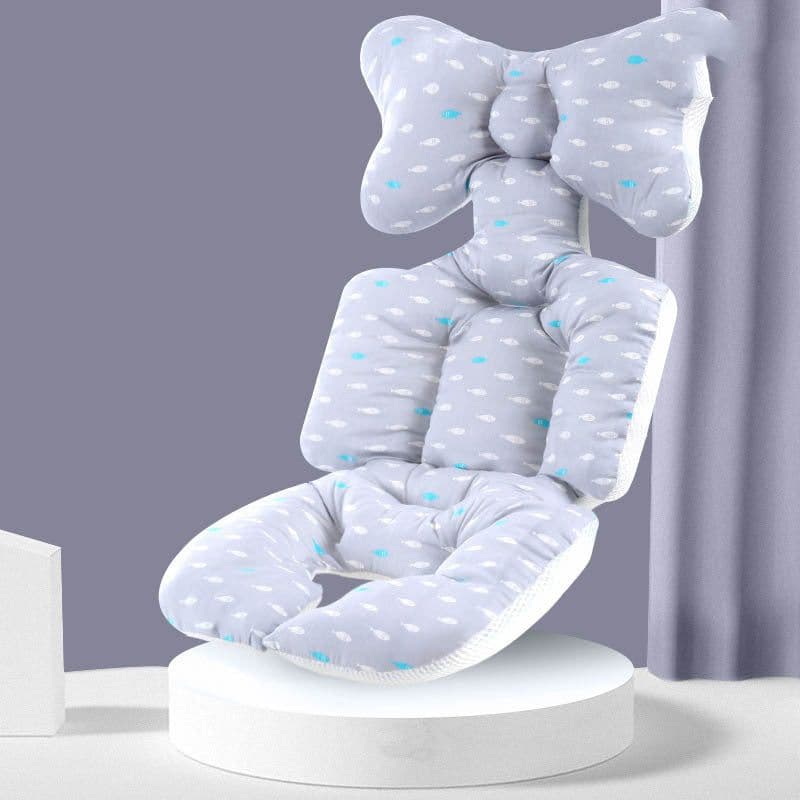 image-Simple Warm Padded Chair Stroller Cushion