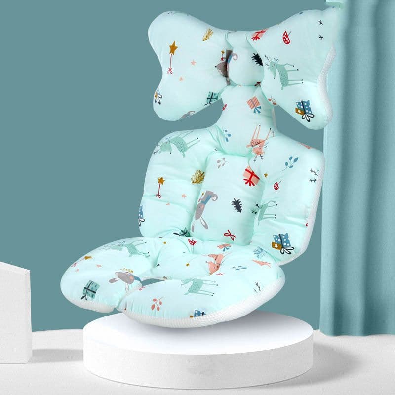 image-Simple Warm Padded Chair Stroller Cushion
