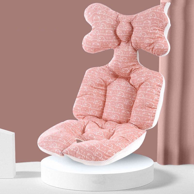 image-Simple Warm Padded Chair Stroller Cushion