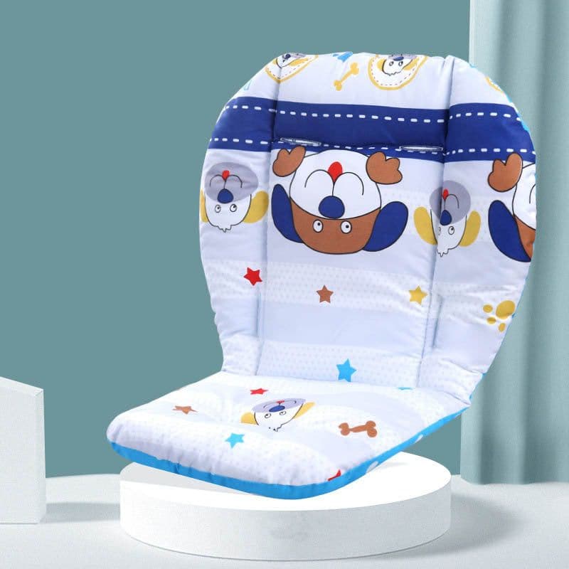 image-Simple Warm Padded Chair Stroller Cushion