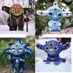 image-Elf Statue Handmake Creatures From A Fantasy World Elf Resin Garden Statue Outdoor Garden Home Decor Figurine