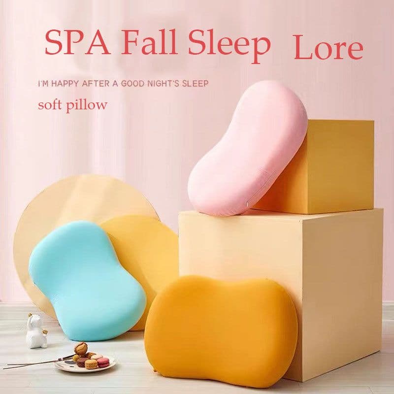 image-Cat Belly Pillow Memory Cushion Deep Sleep Addiction 3D Neck Pillow Washable Polyester Pillowcase Cover Travel Pillows Neck