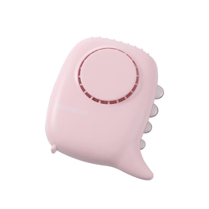 image-USB Rechargeable Mini Fan Electric Portable Air Cooler Hanging Neck Travel Cooling Fan Summer Handheld Small Cooling Fans