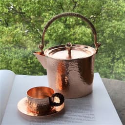 image-Pure Red Copper Handmade Copper Kettle Pure Copper Kettle