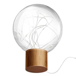 image-LED Crystal Ball Light Fairy Lamp USB Charging Wire String Table Lights For Party Wedding Christmas Bedroom Decoration