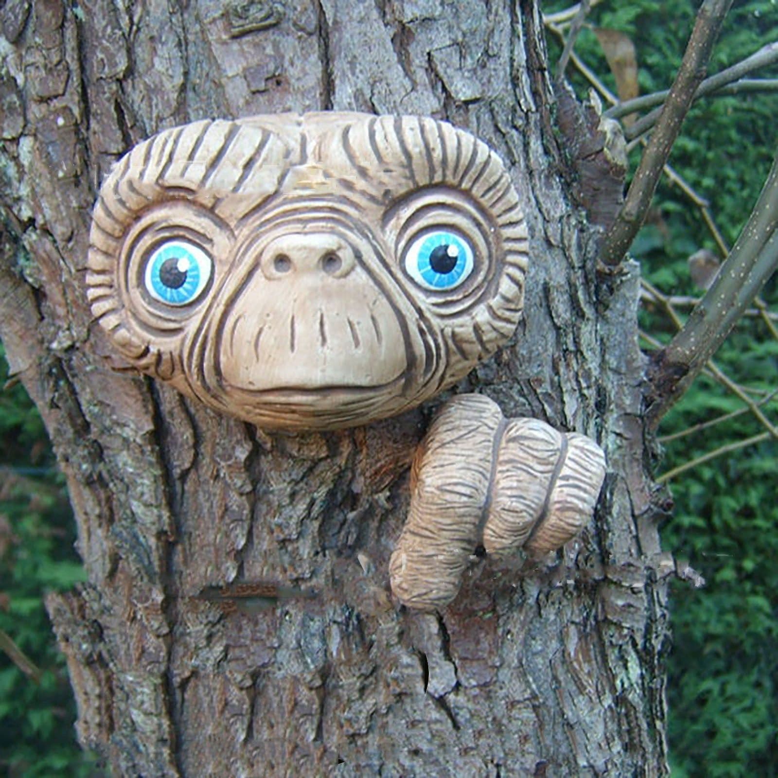 image-Garden Face Tree Decoration Old Man Tree Hugger Yard Art Decorations Tree Faces Outdoor Decor Garden Art Decorations Decor