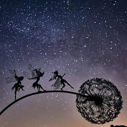 image-Flower Fairy Garden Miniature Sculptures Fairy Garden Mythical Faery Garden Dandelion Figurine Fairies Pixies Decor