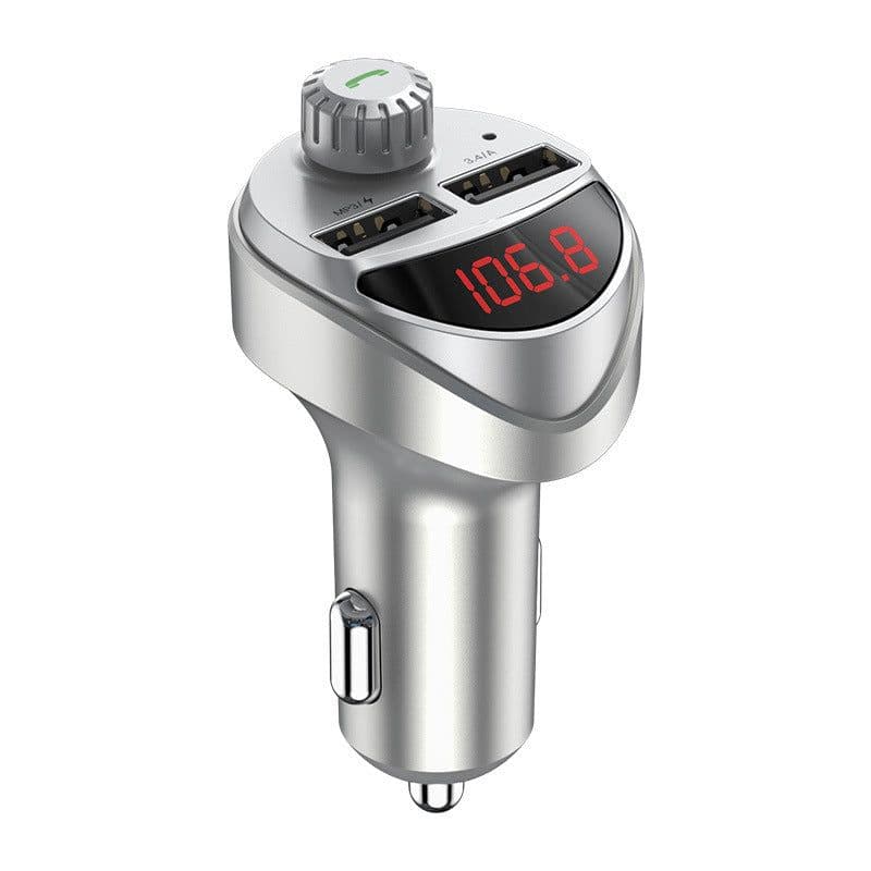 image-Dual Usb Digital Display Car Charger, Car Cigarette Lighter, Car Charger