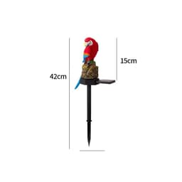 image-Solar Owl Garden Light Outdoor LED Lawn Lamp For Garden Decoration Waterproof Christmas Lights Outdoor Solar Lamp Post