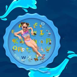image-Toys For Kids Boys Girls Spray Pool Sprinkler Pad Water Spray Pad Splash Play Mat Toys Inflatable Splash Play