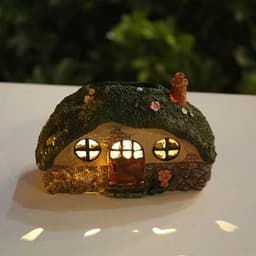 image-Gardening LED Solar Light Fairy House High Quality Anti-corrosion Lawn Lamp For Outdoor Garden Decor