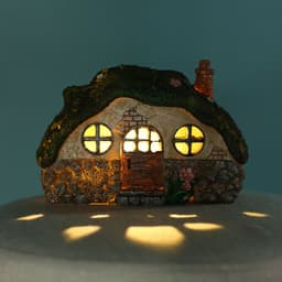 image-Gardening LED Solar Light Fairy House High Quality Anti-corrosion Lawn Lamp For Outdoor Garden Decor