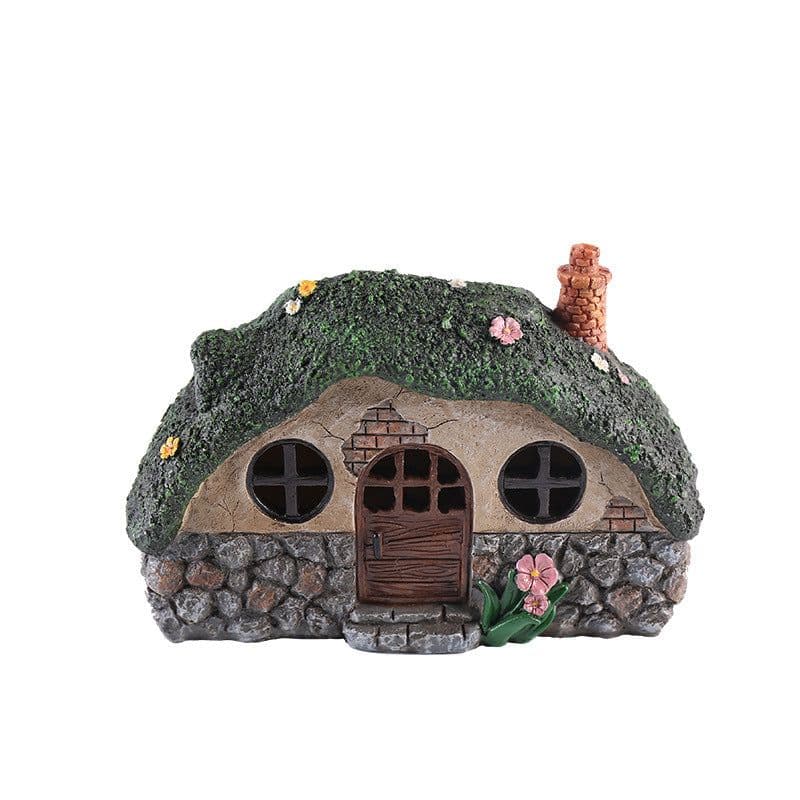 image-Gardening LED Solar Light Fairy House High Quality Anti-corrosion Lawn Lamp For Outdoor Garden Decor