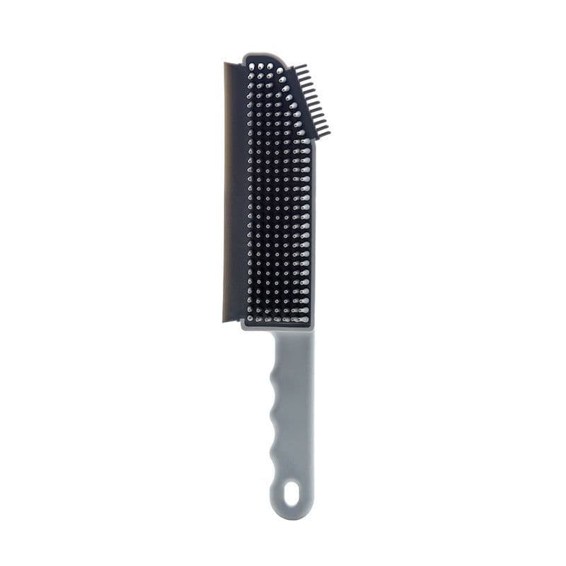 image-Kitchen Bathroom Countertop Floor Window Silicone Multifunctional All Purpose Cleaning Brush Crevice Brush Scraper Brush Cleaner