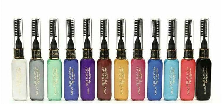 image-DIY Dye Stick One-off Hair Color Dye Comb Temporary Crayons Hair Color Comb Washable Hair Dye Crayons