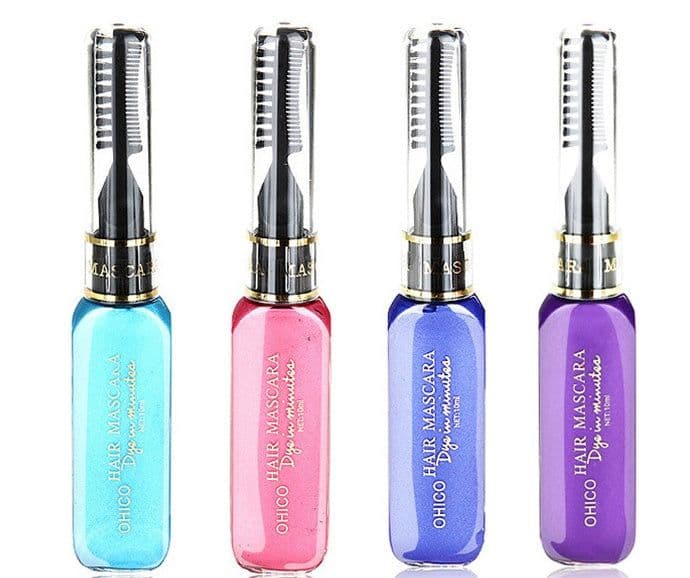 image-DIY Dye Stick One-off Hair Color Dye Comb Temporary Crayons Hair Color Comb Washable Hair Dye Crayons