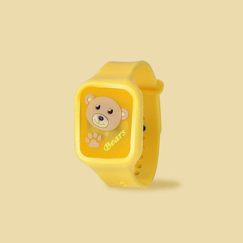 image-Lightweight Mosquito Repellent Watch For Kids Wearable Mosquito Repeller Bracelet Safe Non-toxic For Children Waterproof