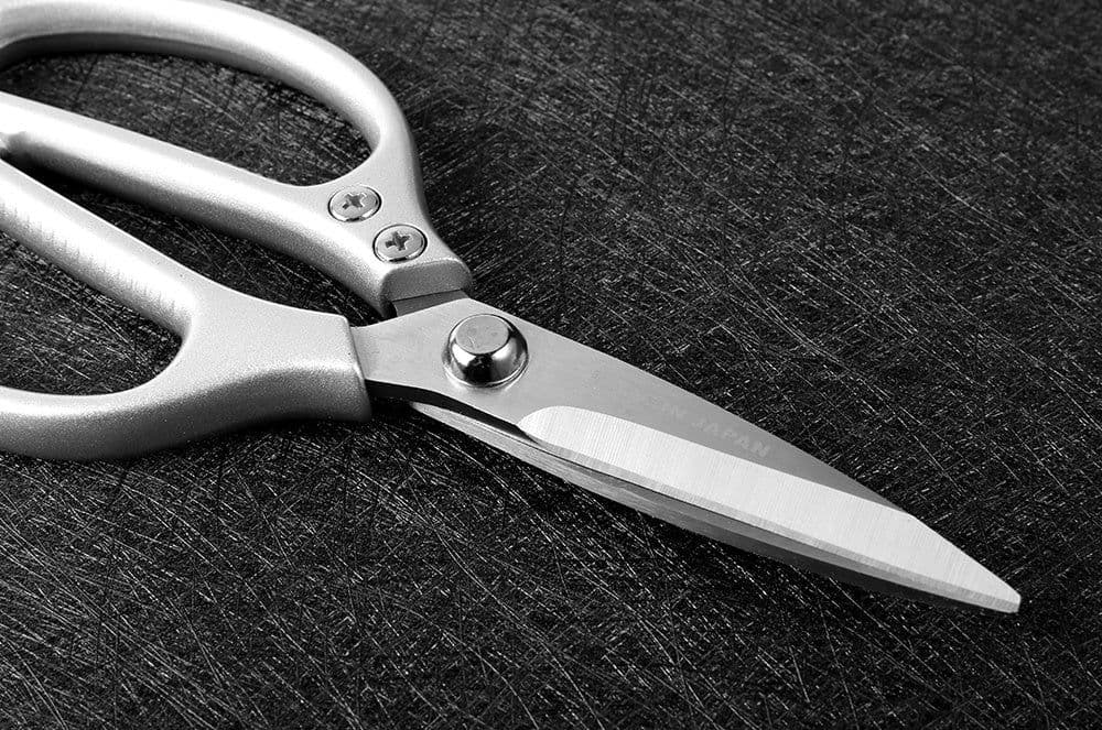 image-Japanese Style Multifunctional Stainless Steel Kitchen Scissors