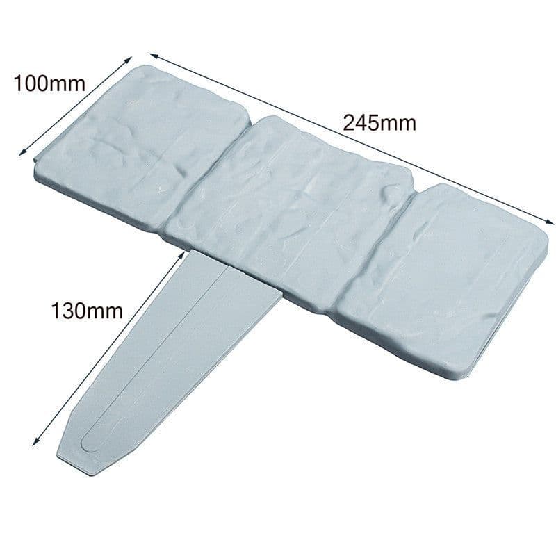 image-Imitation Stone Fence Garden Outdoor Gardening Lawn Plastic