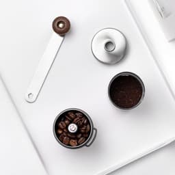 image-Portable Hand Coffee Machine 304 Stainless Steel Grinder