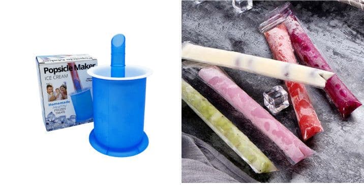 image-Children's Ice Cream Crushed Ice Making Cup DIY Popsicle Ice Cream Maker