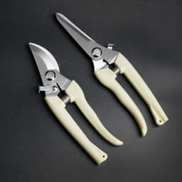 image-Stainless Steel Fruit Tree Gardening Pruning Branches Garden Labor-saving Flower Pruning Shears Household Strong Shears
