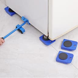 image-Professional Furniture Lifter Tool Set Furniture Mover Wheel Bar Roller Device Heavy Stuffs Moving Hand Tools