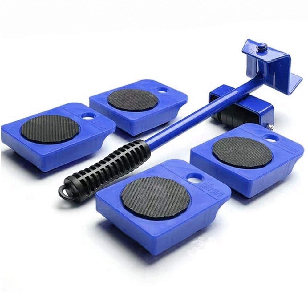image-Professional Furniture Lifter Tool Set Furniture Mover Wheel Bar Roller Device Heavy Stuffs Moving Hand Tools