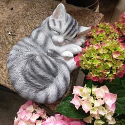 image-Villa Garden Resin Cat Shape Gardening Courtyard Decoration Ornaments
