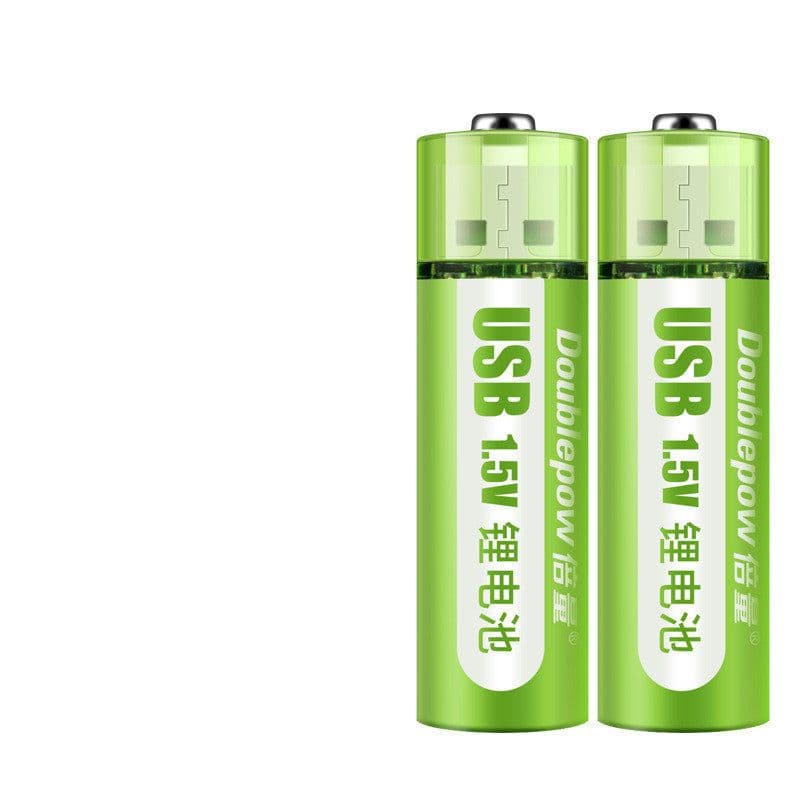 image-USB Rechargeable Battery No. 5, No. 7 Lithium Battery, Large Capacity 1.5v Constant Voltage AA
