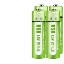 image-USB Rechargeable Battery No. 5, No. 7 Lithium Battery, Large Capacity 1.5v Constant Voltage AA