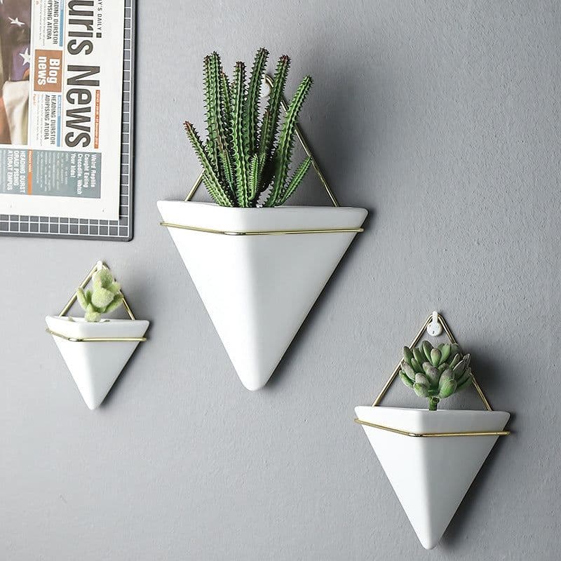 image-Simple Hanging Creative Hydroponic Flowerpot Without Perforation
