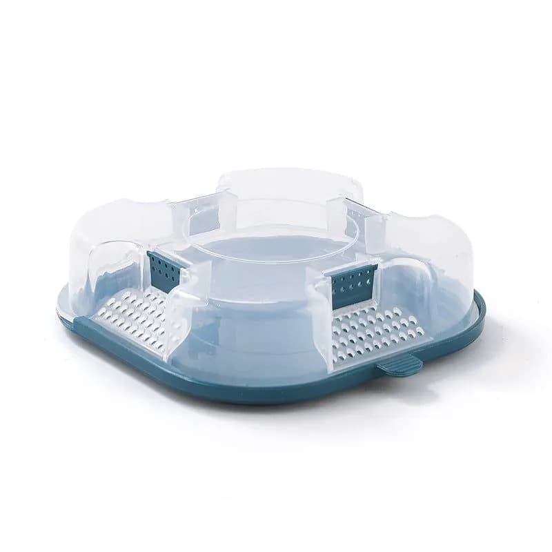 image-Reusable Bugs Trap Box Cockroach Trap Catching Roaches Tool Drop-proof Wear-resistance No Peculiar Smell Automatic Bugs Catcher
