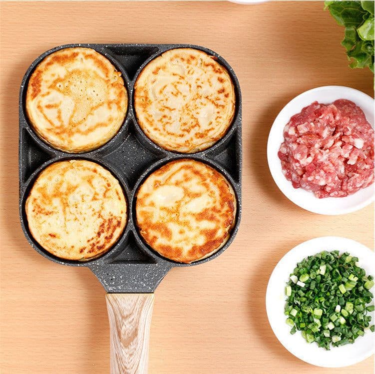 image-Non-stick Egg Dumpling Pan Breakfast Egg Burger Frying Pan